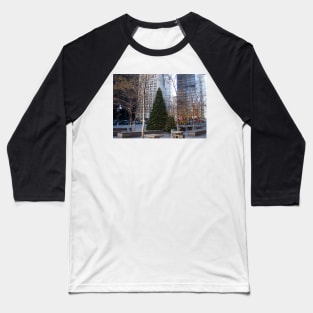 New York Christmas Baseball T-Shirt